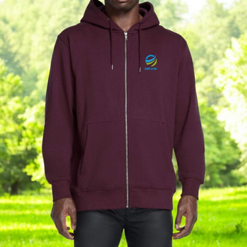 Earth Positive Zip Up Hoodie