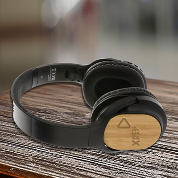 RCS and FSC® bamboo Elite Foldable Wireless Headphone